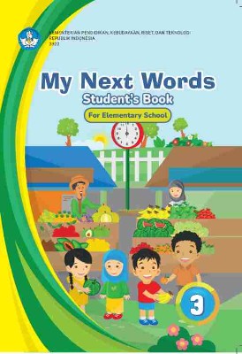 Cover buku My Next Words Grade 3 – Student’s Book for Elementary School